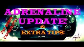 ADRENALINE Fix2 Update! PSP Mini! Guide on Transferring ISO/CSO, Change Game ID!!! PSVita 3.60