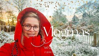 ⭐Vlogmas  ️️ | Episode One- We have Snow! | Woolly Mammoth Fibre Company