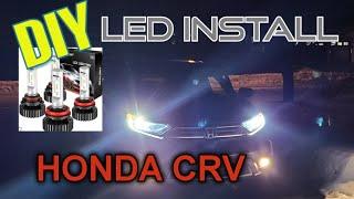 HOW TO SWAP YOUR HALOGEN LIGHTS FOR LED’S | HONDA CRV DIY