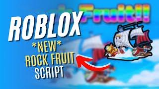 ROBLOX *NEW*  Rock Fruit Script (GET FRUITS, AUTOFARM,TELEPORT, AUTO STATS ) RBXSCRIPTS 2024