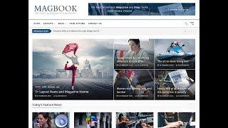 Magboook one click demo import - News and Magazine Wordpress Theme