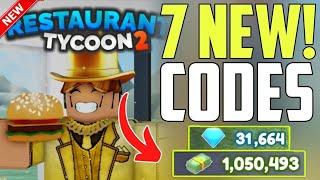 NEW!! YEARCodesRESTAURANT TYCOON 2 CODES - ROBLOX RESTAURANT TYCOON 2 - RESTAURANT TYCOON 2 CODE