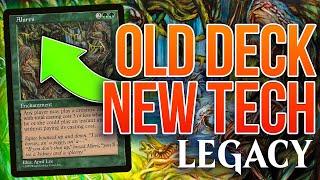 Old combo gets NEW tricks! Legacy Aluren — Cavern Harpy + Orcish Bowmasters | Magic: The Gathering