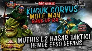 VE MOLE MAN R4 ATTIM - EFSO L2 TAKTİĞİ + RANK UP + GAME PLAY