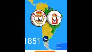 Involución de América del Sur  (2023-600) #countryballs #evolución #sudamerica