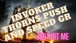 Diablo 3 Season 28 Crusader Invoker Thorns speed and GR push build.