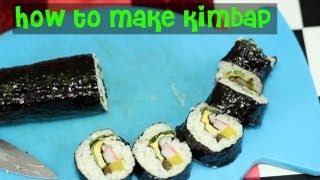 How to Make Kimbap
