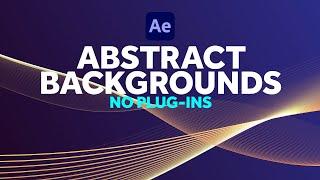 Abstract Background Animations in After Effects | Tutorial