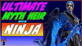 Ultimate Myth Heiress with NINJA | Test Server | Raid Shadow Legends