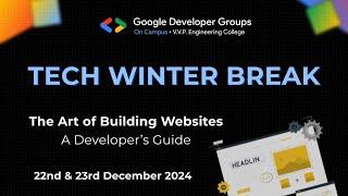 Day 1: Foundations of Web Development | GDGoC V.V.P. Engineering Collage | Tech Winter Break - Web