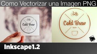 Como Vectorizar una Imagen Png | Tutorial Inkscape 1.2