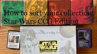 So you’ve found your old collection… Star Wars CCG Edition