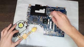 acer v3 771g Замена термопасты. разборка. чистка. Replacing thermal paste. disassembly cleaning.