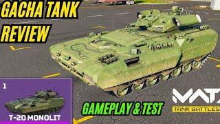 MWT Tank Battles T-20 MONOLIT