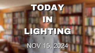 November Issue of The Spec, Howard Lighting Products To Close, LiGHT 24 Preview | TiL | 15 NOV 2024