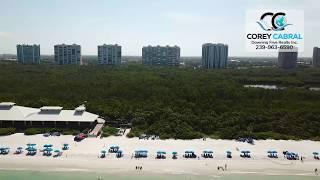 Pelican Bay beachfront Naples Florida video