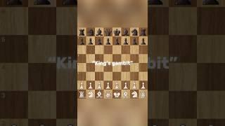 King’s gambit chess trap | Easy way to checkmate #trap #chess #views #chessgame #learnchesstactics