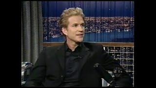 Matthew Modine on Late Night November 29, 2001