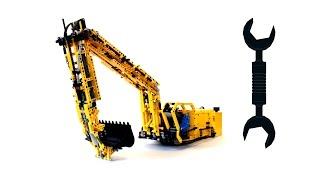 LEGO Technic MOC Excavator – Review / ЛЕГО Техник самоделка Экскаватор - Обзор