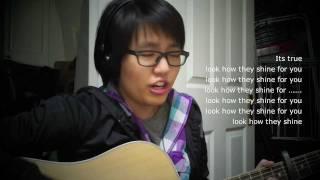 Love song dedication: Yellow Coldplay Cover by Jyi