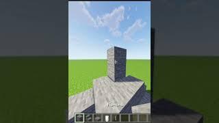 how to make a sword in stone/как сделать меч в камне в Minecraft