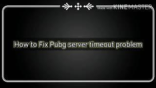 How to Fix Server Did Not Respond Problem in Pubg Mobile ! Request Timeout in Pubg! 2020