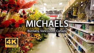 [4K] Michaels Arts and Crafts DIY Store Burnaby | Vancouver, Canada | Walking Tour | Island Times