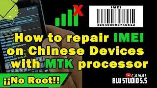 How to repair IMEI on Chinese devices with MTK processor 2017 -  Very easy (No root)