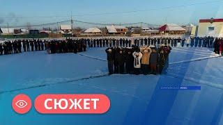 Флешмоб в поддержку мобилизованных организовали в Сунтарском районе Якутии