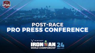 Post Race Press Conference | 2024 VinFast IRONMAN World Championship, Kona, Men's Edition