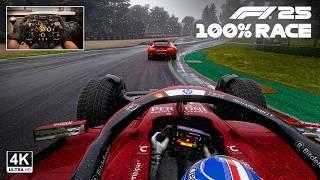 Charles Leclerc's Ferrari SF-25 | 2025 Emilia-Romagna GP 100% Race F1 25 MOD Steering Wheel Gameplay