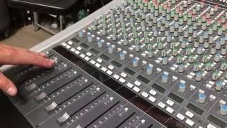 SSL SOLID STATE LOGIC AWS 900+ Analogue Mixer Console DAW Controller DEMO