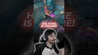 His Pyke is Insane #leagueoflegends #leagueoflegendsclips