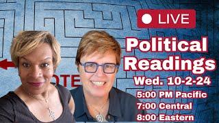 LIVE Political Readings With Susan & Afefe!