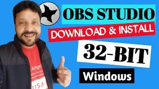 How To Install OBS Studio On Windows 10 | Download And Install OBS Studio 32 Bits | Hindi