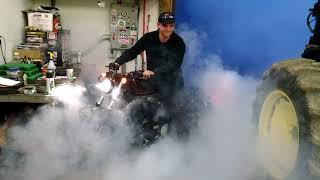 Motorcycle Burnout