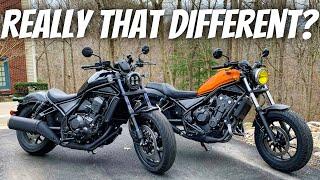 Rebel 500 vs Rebel 1100- The Ultimate Side-By-Side Comparison