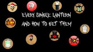 How to get every single lantern | roblox the mimic