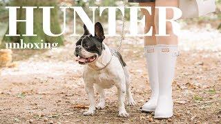 HUNTER BOOTS UNBOXING REVIEW | Lisa Seraph