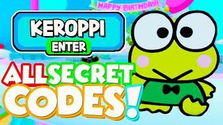 ALL NEW SECRET *KEROPPI* EVENT CODES In MY HELLO KITTY CAFE CODES | ROBLOX My Hello Kitty Cafe !