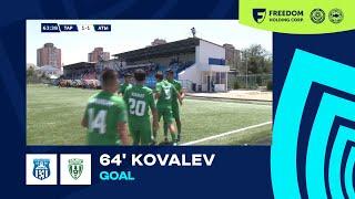 Freedom QJ League 2023. Matchday VI. Taraz 1-1 Atyrau. Kirill Kovalev