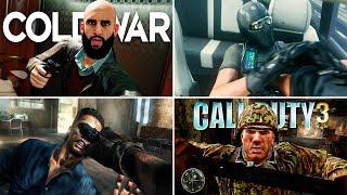 All Close Combat Moments in Call of Duty Games