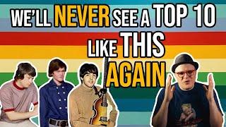 What HAPPENED To Music? This 60s Top 10 Chart Has Some Of The BEST Songs Ever! | Professor of Rock