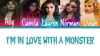 Fifth Harmony - I'm In Love With A Monster (Color Coded Lyrics) | Harmonizzer Lyrics