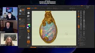 ZBrush 2023 Presentation: Modeling Production Jewelry with Nacho Riesco