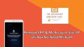 REDMI 6 PRO MI ACCOUNT AND FRP REMOVE ON ISP PINOUT FREE