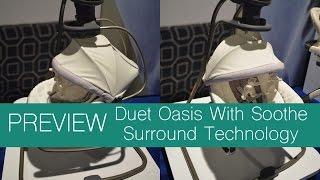 Graco Duet Oasis and Newborn Napper With Soothe Surround Technology