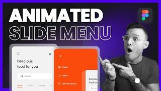 Design an Animated Sidebar Menu | Figma Tutorial