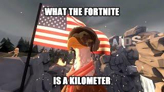 WHAT THE FORTNITE IS A KILOMETER  