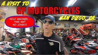 A Trip to GP Motorcycles in Beautiful San Diego, CA!!!